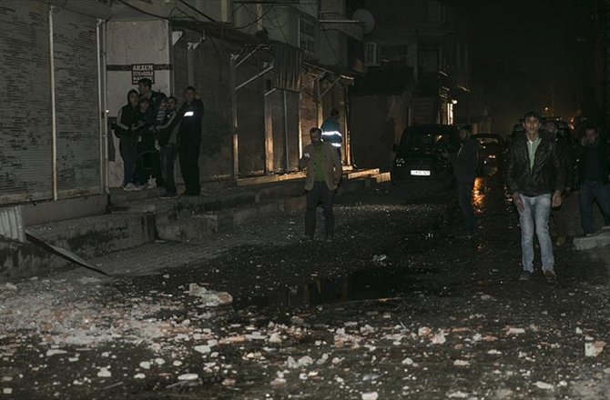 PYD/PKK'NIN REYHANLI'YA SALDIRDIĞI MEVZİLER İMHA EDİLDİ