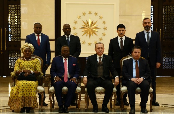 Erdoğan Kongo Büyükelçisini kabul etti