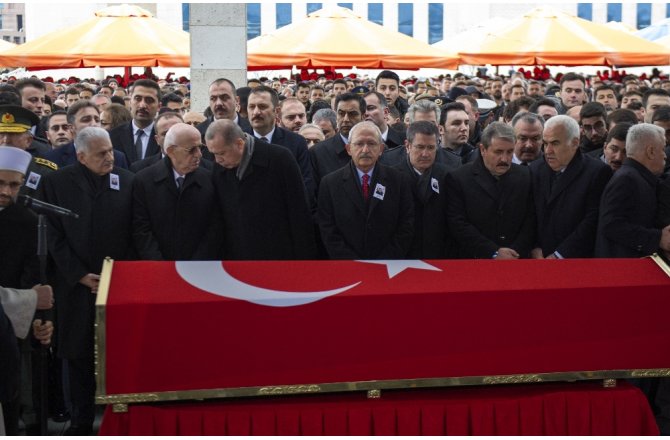 Şehit Musa Özalkan’a veda