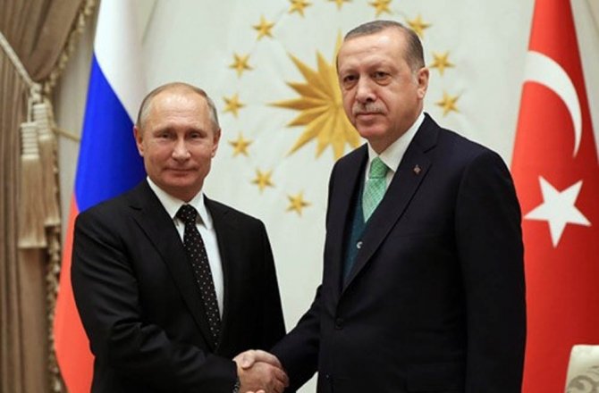Cumhurbaşkanı Erdoğan ile Putin telefonda görüştü