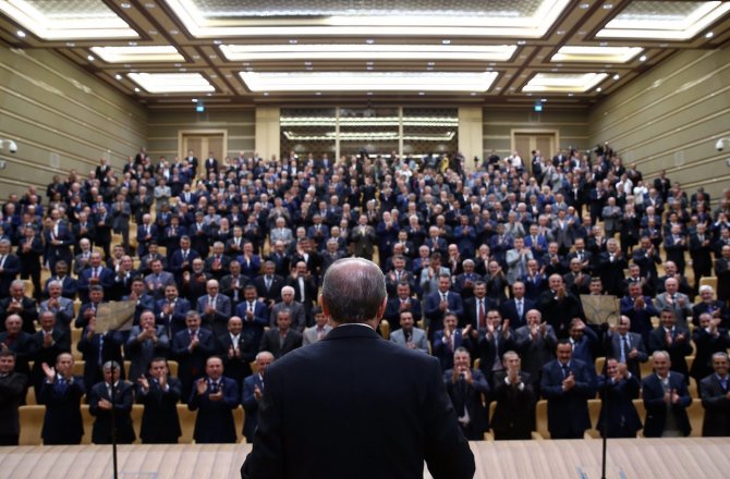 CUMHURBAŞKANLIĞI KÜLLİYESİ'NDE MUHTARLAR TOPLANTISI DEVAM EDİYOR