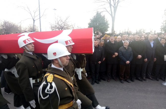 AFRİN ŞEHİDİ SON YOLCULUĞUNA UĞURLANDI