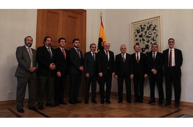 Steinmeier Müslüman dernek temsilcilerini kabul etti