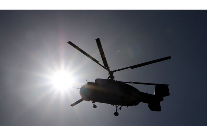 Ukrayna'da helikopter düştü: 4 ölü