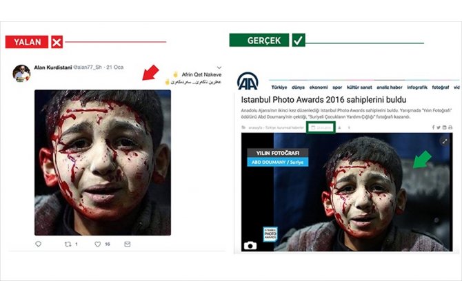 PKK, AA'dan ödüllü fotoğrafı da yalanına alet etti