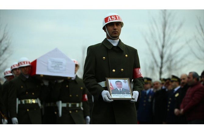 Afrin şehidi Mehmethan son yolculuğuna uğurlandı