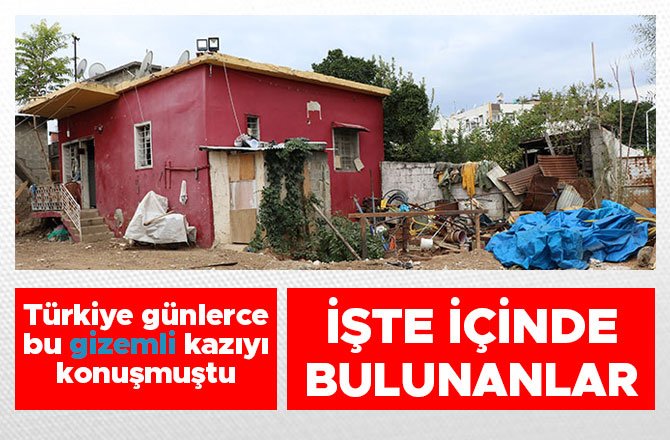 TÜRKİYE GÜNLERCE BU GİZEMLİ KAZIYI KONUŞMUŞTU! İŞTE İÇİNDE BULUNANLAR