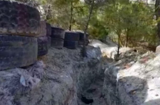 BURSEYA DAĞI’NDAKİ HENDEKLER TEMİZLENİYOR