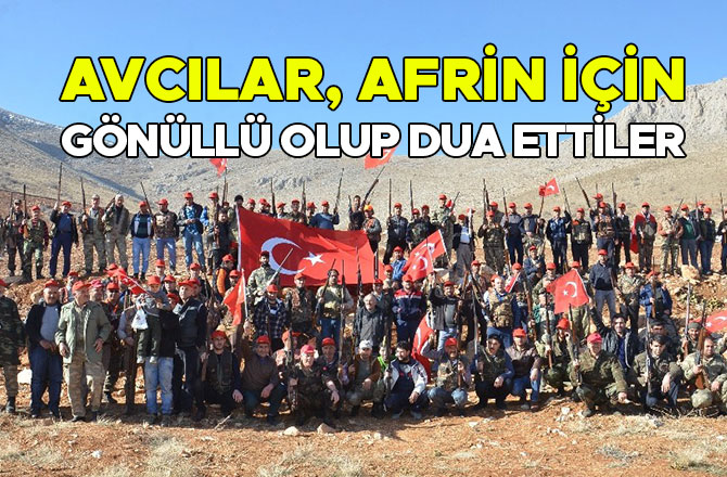 AVCILAR, AFRİN İÇİN GÖNÜLLÜ OLUP DUA ETTİLER