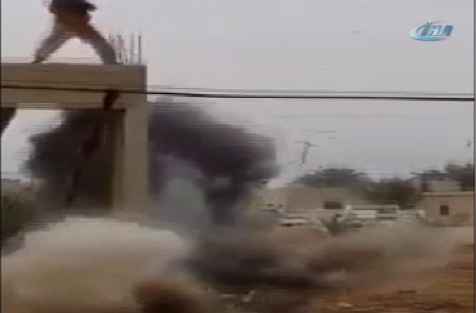 SURİYELİLER EYP’LERİ BÖYLE İMHA EDİYOR