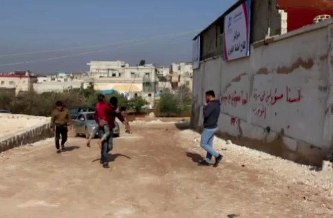 ATME KAMPI SALDIRIDAN SONRA GÖRÜNTÜLENDİ