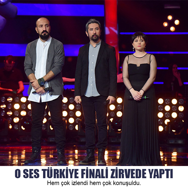 O SES TÜRKİYE FİNALİ ZİRVEDE YAPTI