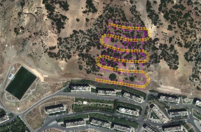 YILDIZEVLER’İN YOLU YAPILIYOR