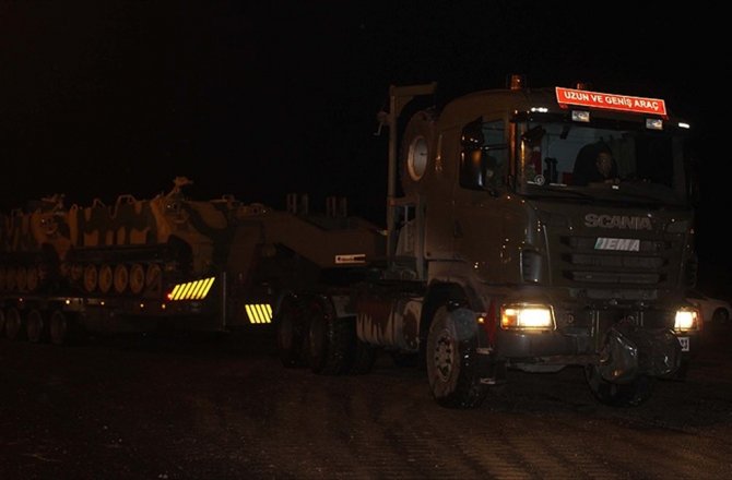 TSK KONVOYU, YENİ GÖZLEM NOKTASI İÇİN İDLİB’E İNTİKAL ETTİ