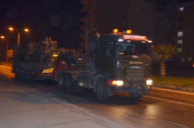 SINIRA ASKERİ SEVKIYAT