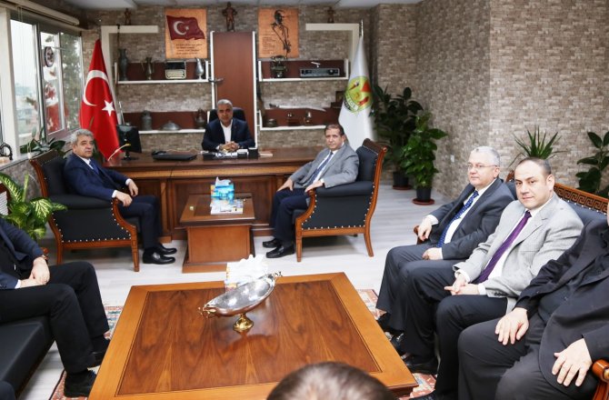 KMTSO YÖNETİMİ, KMESOB İLE BİRARAYA GELDİ