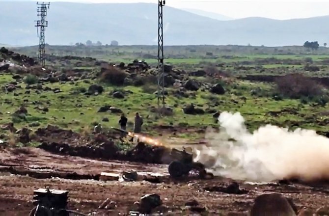 TERÖRİSTLERİN ÜZERİNE BOMBA YAĞIYOR