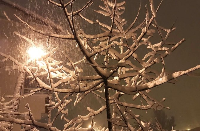 KAR YAĞIŞI HAYATI ADETA DURDURDU