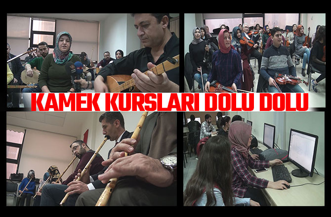 KAMEK KURSLARI DOLU DOLU