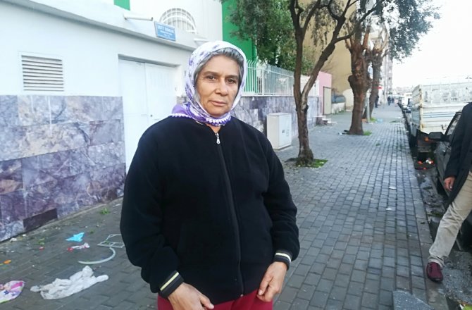 SELE KAPILAN KADIN DEHŞET ANLARINI ANLATTI