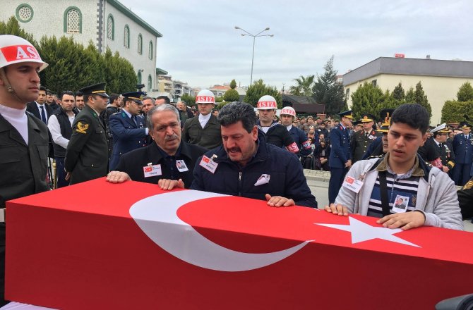 AFRİN ŞEHİDİ HATAY’DA SON YOLCULUĞUNA UĞURLANDI