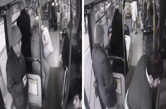 KALP KRİZİ GEÇİREN YOLCUSUNU HASTANEYE BÖYLE YETİŞTİRDİ