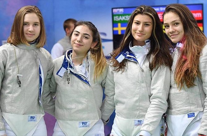 ESKRİMDE BİR DE AVRUPA 3'ÜNCÜLÜĞÜ