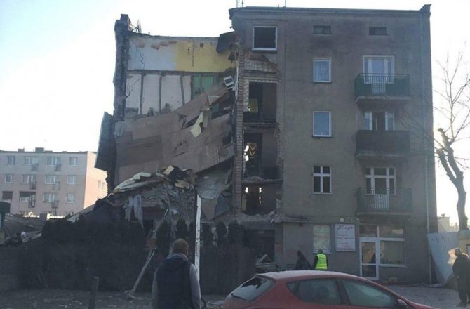 CİNAYETİ ÖRTMEK İÇİN BİNAYI HAVAYA UÇURMUŞ