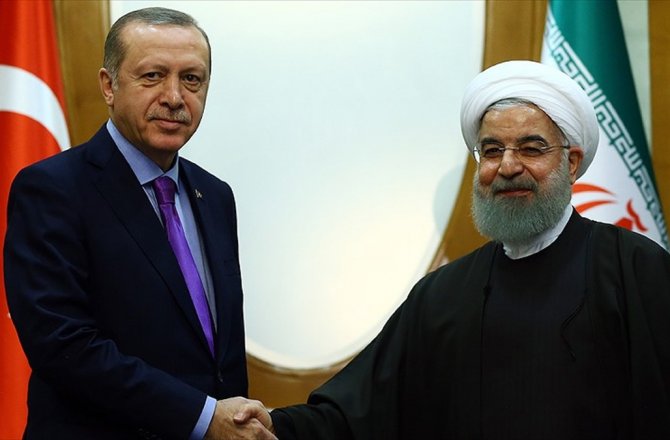 ERDOĞAN İLE RUHANİ DOĞU GUTA'YI GÖRÜŞTÜ