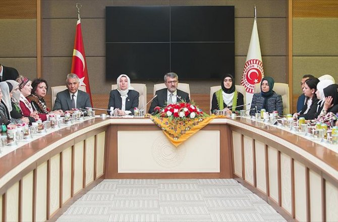 'VİCDAN KONVOYU' HEYETİ TBMM'DE