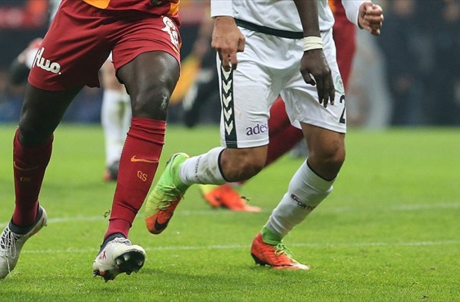 GALATASARAY İLE ATİKER KONYASPOR 34. RANDEVUDA