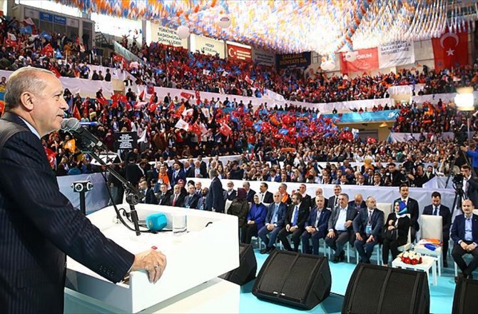 CUMHURBAŞKANI ERDOĞAN: HİÇ KİMSENİN TOPRAĞINDA GÖZÜMÜZ YOK