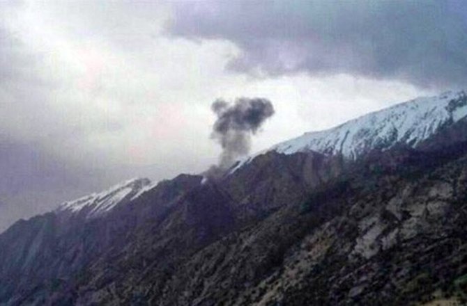 İRAN'DA DÜŞEN JETİN KARA KUTUSU BULUNDU