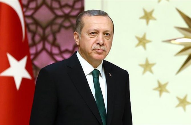 CUMHURBAŞKANI ERDOĞAN'A KKTC'DE 'YILIN DEVLET ADAMI' ÖDÜLÜ