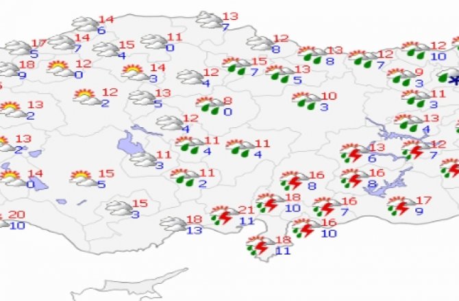 BUGÜN HAVA NASIL OLACAK?