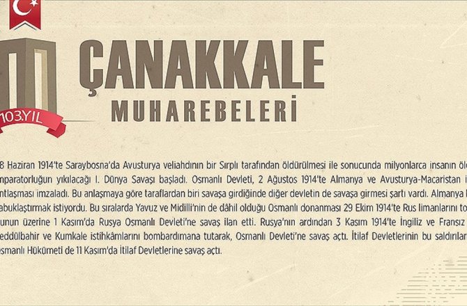 TÜRKİYE'NİN DÖNÜM NOKTASI: ÇANAKKALE DENİZ ZAFERİ