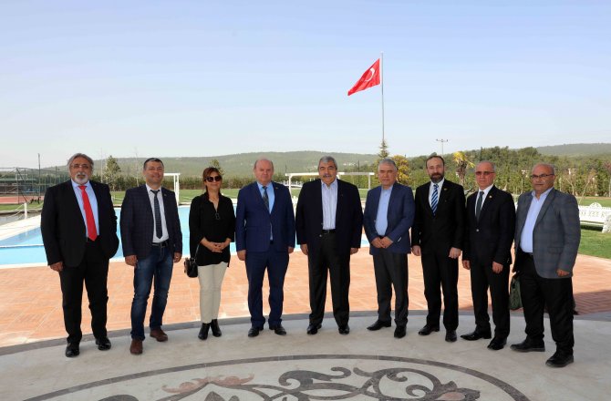 ÇUKUROVA GAZETECİLER CEMİYETİ’NDAN SANKO’YA ZİYARET