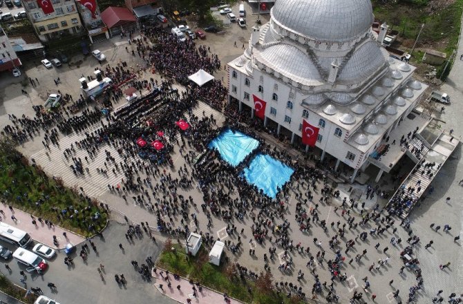 AMANOS ŞEHİDİ SON YOLCULUĞUNA UĞURLANDI