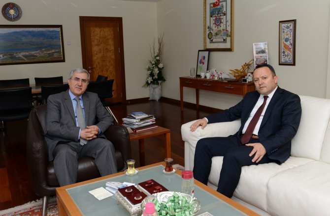 SGK KAHRAMANMARAŞ İL MÜDÜRÜ REKTÖR CAN’I ZİYARET ETTİ