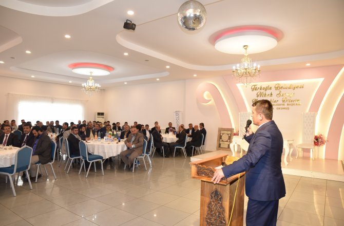  DİN GÖREVLİLERİ İLE İSTİŞARE TOPLANTISINDAN BİR ARAYA GELDİ