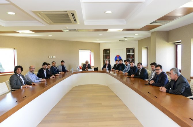 BİRLİK VAKFI KAHRAMANMARAŞ ŞUBESİ, REKTÖR CAN’I ZİYARET ETTİ