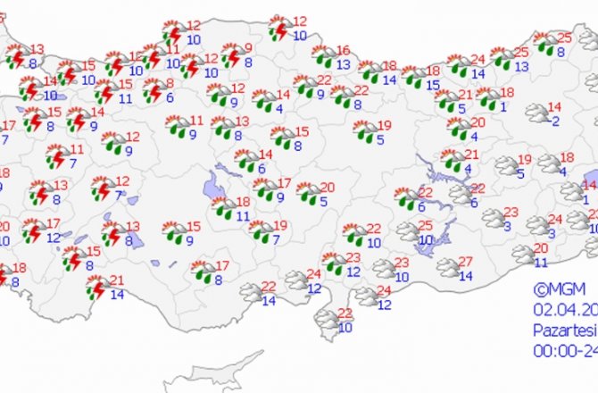 HAVA BUGÜN NASIL OLACAK?