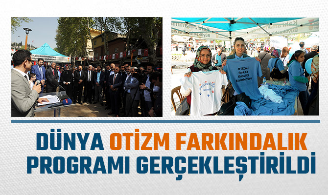 DÜNYA OTİZM FARKINDALIK PROGRAMI GERÇEKLEŞTİRİLDİ