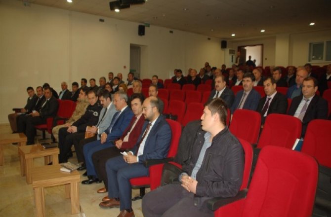 KAYMAKAM BUDAN, MUHTARLARLA BULUŞTU