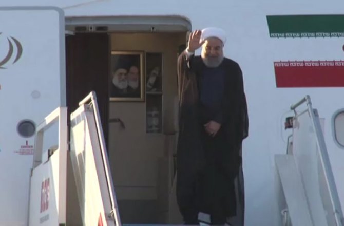 RUHANİ TÜRKİYE’DEN AYRILDI