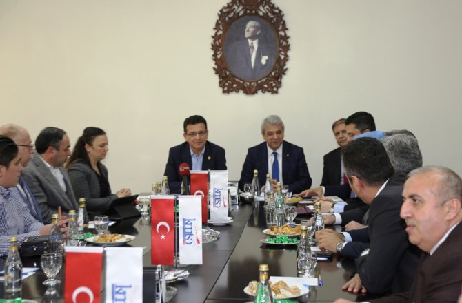 TBMM GÖÇ VE UYUM KOMİSYONU KMTSO’YU ZİYARET ETTİ