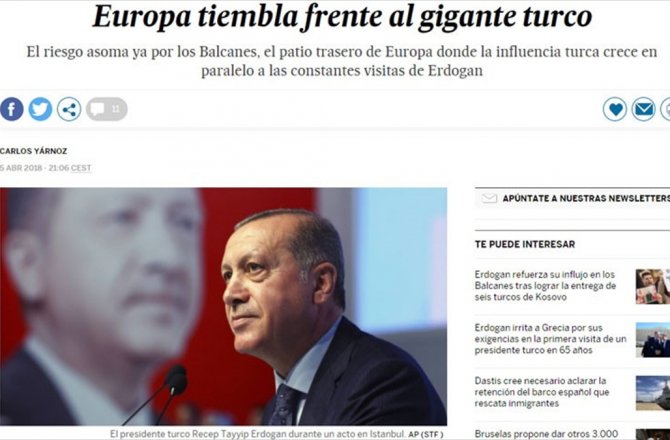 İSPANYOL GAZETESİ EL PAİS: AVRUPA TÜRK DEVİNİN ÖNÜNDE TİTRİYOR