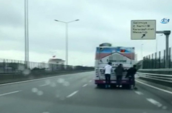 PATENLİ GENÇLERİN ÖLÜMÜNE YOLCULUĞU KAMERADA