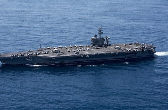 ABD EN BÜYÜK UÇAK GEMİSİNİ AKDENİZ’E GÖNDERİYOR