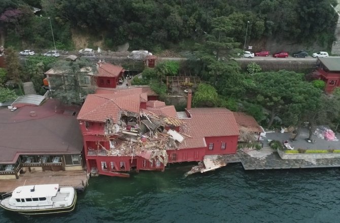 DEV GEMİNİN ÇARPTIĞI YALININ SON DURUMU